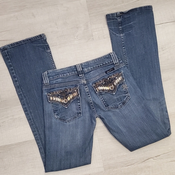 Miss Me Bootcut Jeans size 25 inseam 31 - Picture 4 of 6